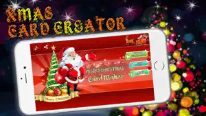 Merry Christmas Card Maker: Make Santa Claus Cards screenshot #1 for iPhone