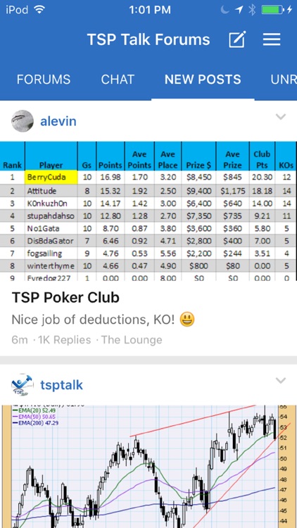 TSP Talk
