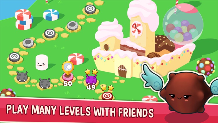 Candy World Quest: Donut Toss Challenge