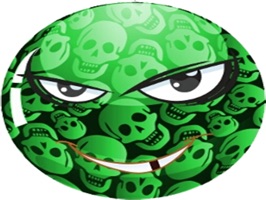 Greench Moji stickers by Steve