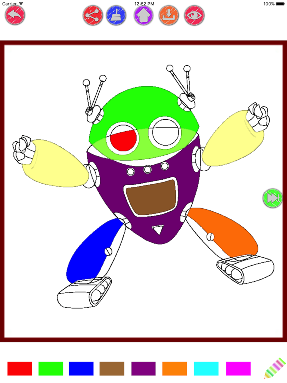 Screenshot #6 pour MightyRaju Doodle-Color & Draw