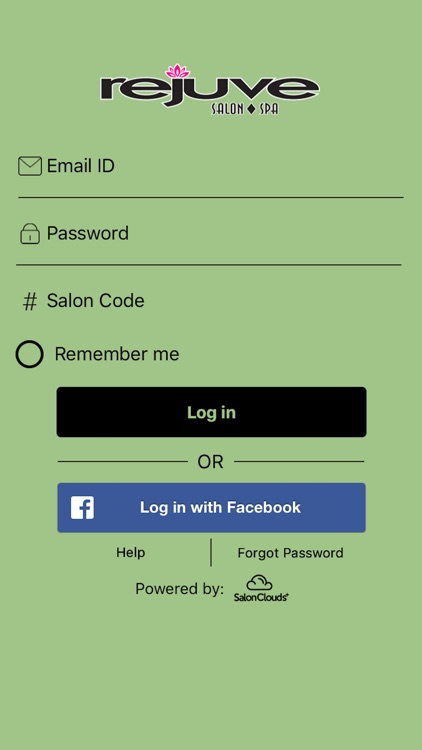 Rejuve Salon Spa Team App
