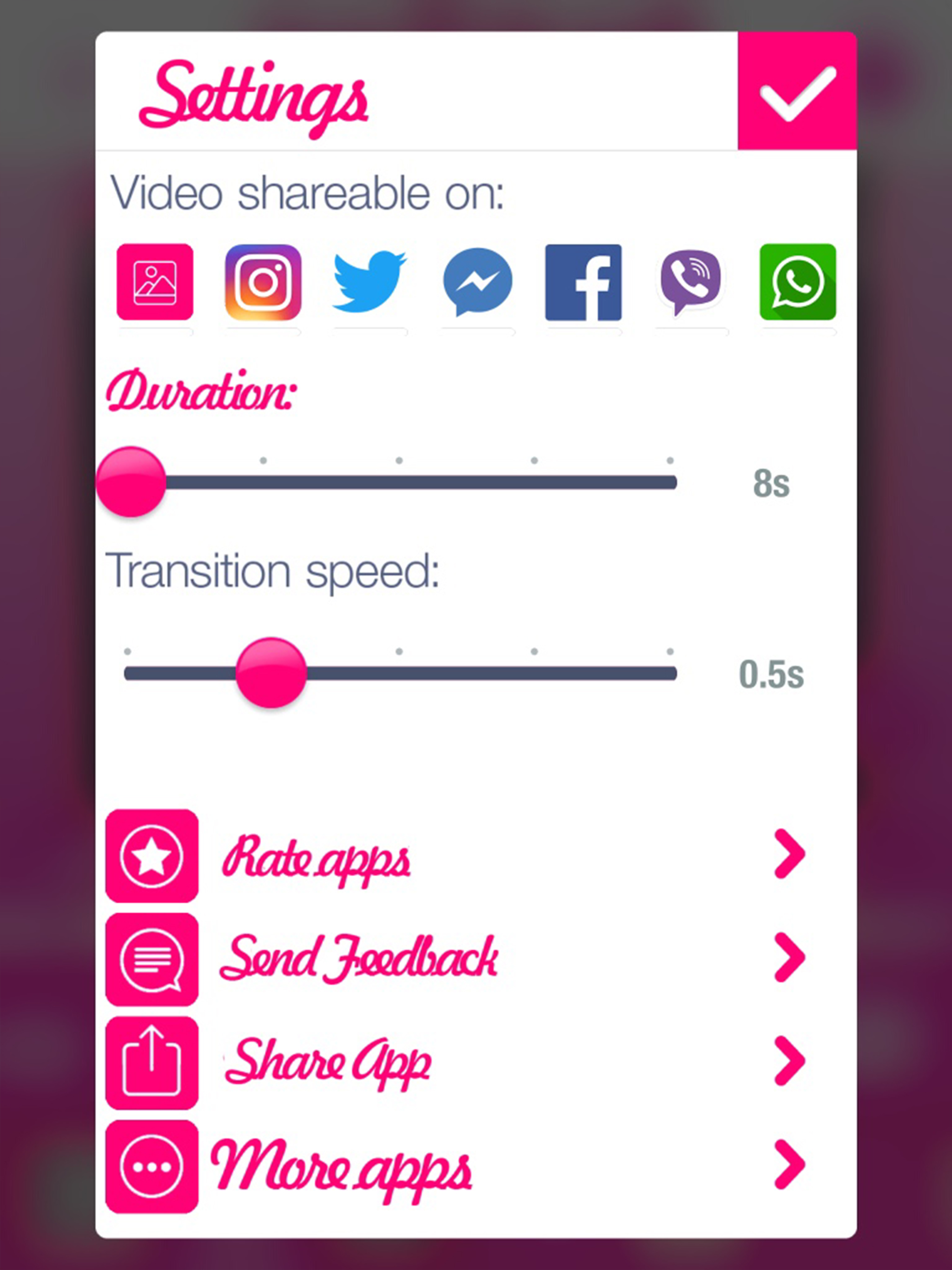 Valentine's Day SlideShow - Love Video Editor screenshot 10