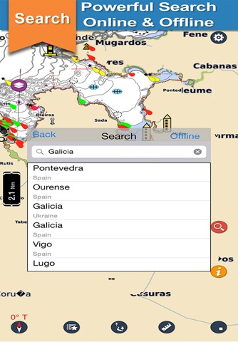 Boating Galicia Nautical Chart screenshot 3