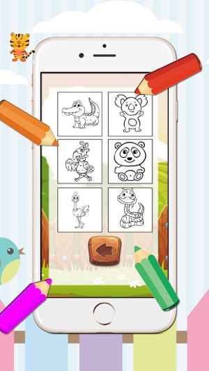 孩子著色書猴子和朋友動物(圖2)-速報App