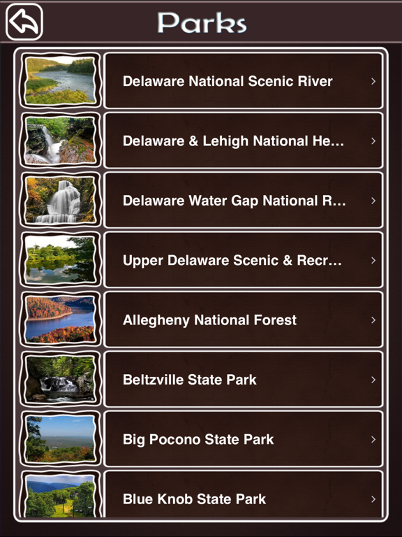 Screenshot #6 pour Pennsylvania National & State Parks