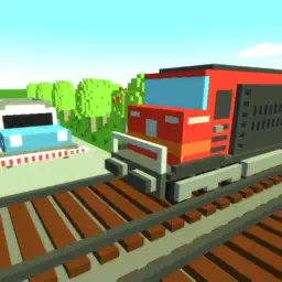 Train mania: Railroad crossing app icon