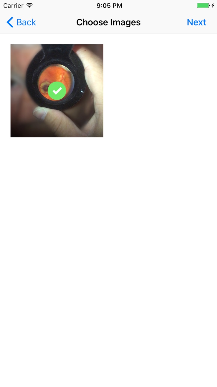 iPhone screenshot