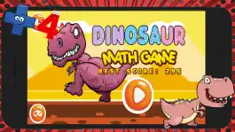 Game screenshot Dinosaur Math Games:Educational For Kid 1st Grade mod apk