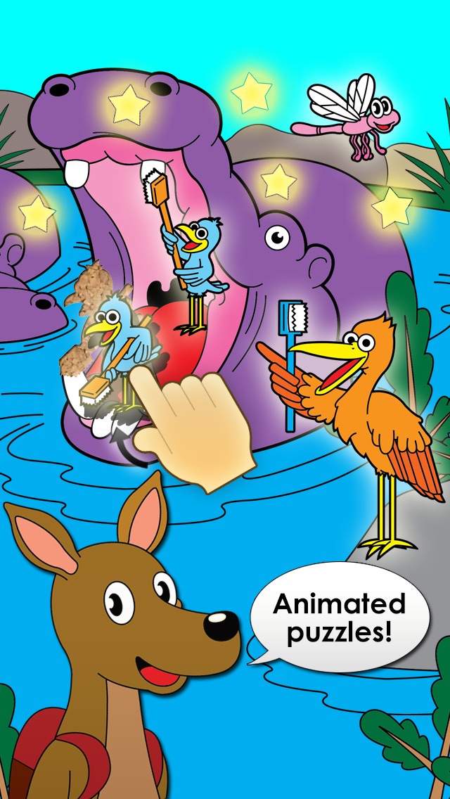 Screenshot #2 pour Enfants Jeux Puzzle Animaux Pour Les Enfants, Les