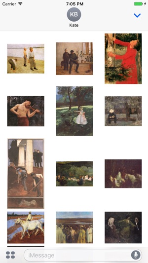 Karoly Ferenczy Artworks Stickers(圖1)-速報App