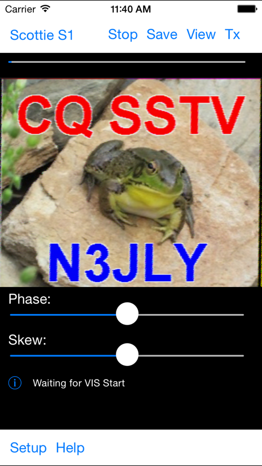 SSTV Slow Scan TV - 2.0 - (iOS)