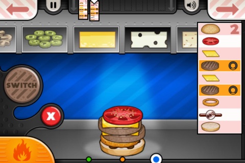 Papa's Burgeria To Go! screenshot 3