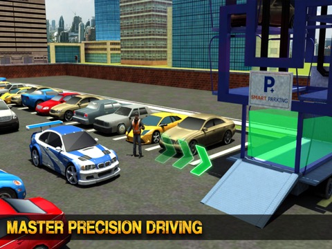 マルチレベルカーパーキングクレーン運転シミュレータ3D - Smart Car Parkingのおすすめ画像2