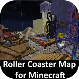 Roller Coaster Map for Minecraft PE app icon