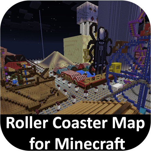 Roller Coaster Map for Minecraft PE Icon