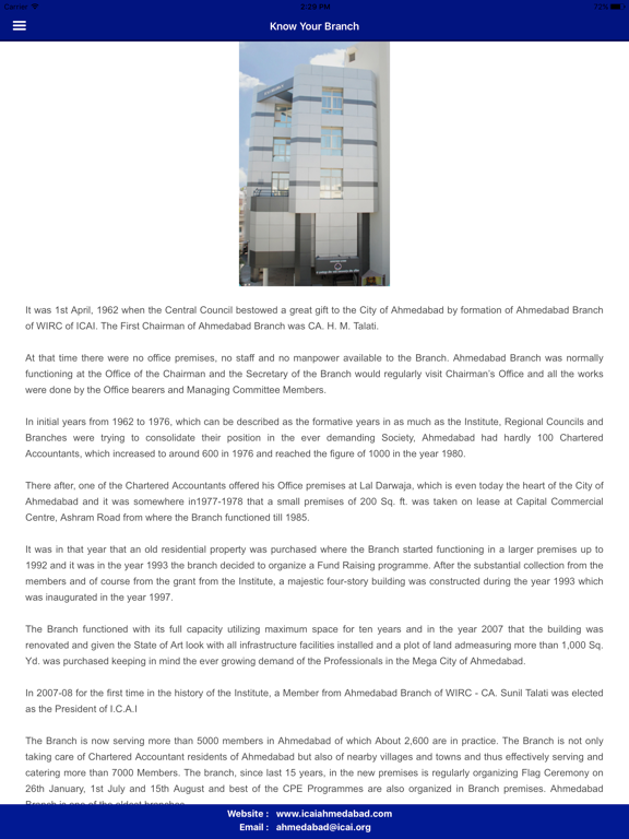 Screenshot #5 pour ICAI Ahmedabad