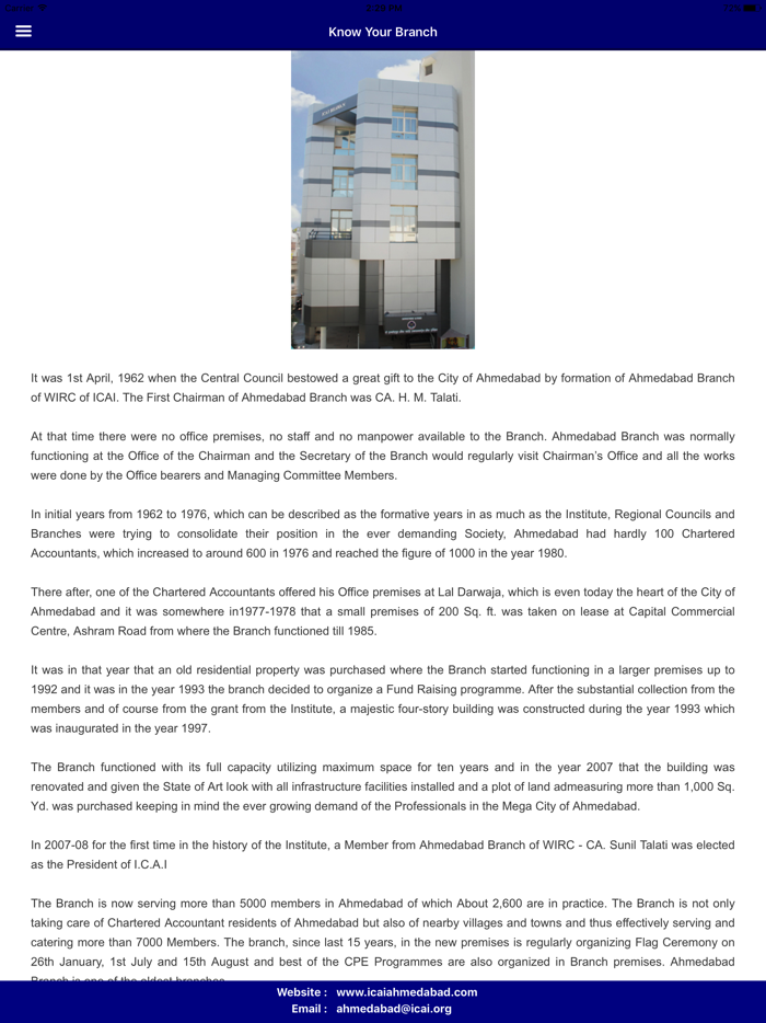 ICAI Ahmedabad