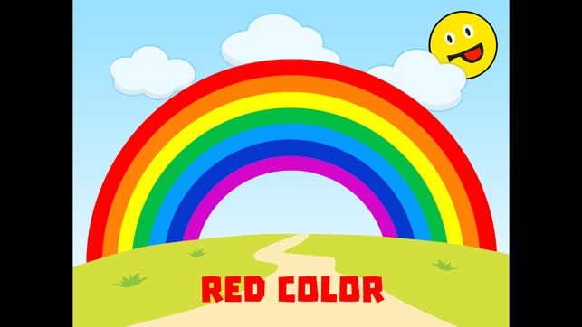 Child development study rainbow colors