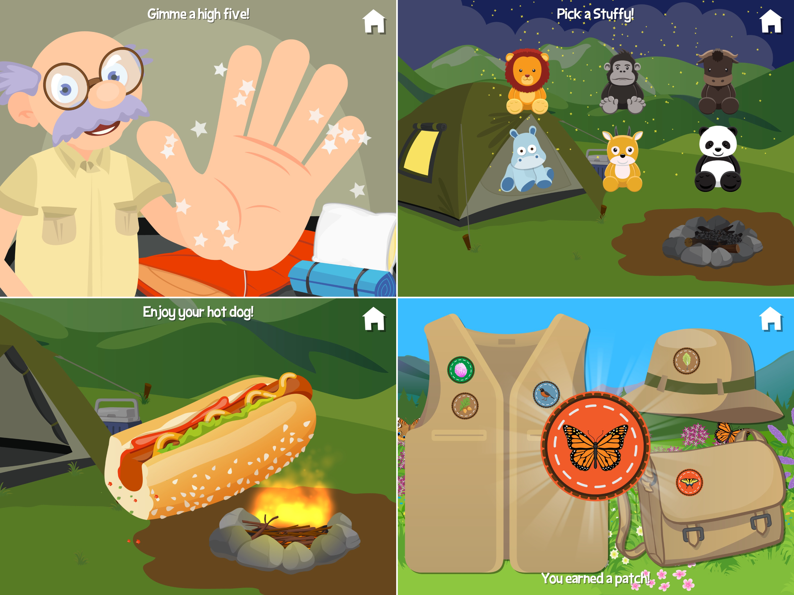 Camping With Grandpa screenshot 8