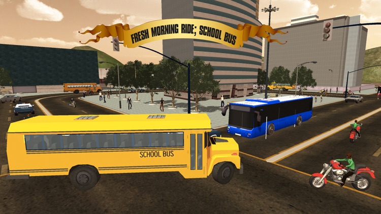 City School Bus Driver 2017 screenshot-3
