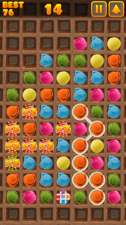 #3. Amazing Ice Cream Swipe (iOS) Por: Adam Xiao