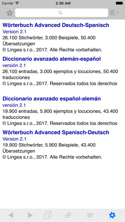 Lingea German-Spanish Advanced Dictionary