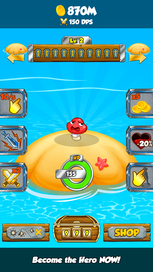 #4. Epic Clickers (iOS) 由: Tiny Games