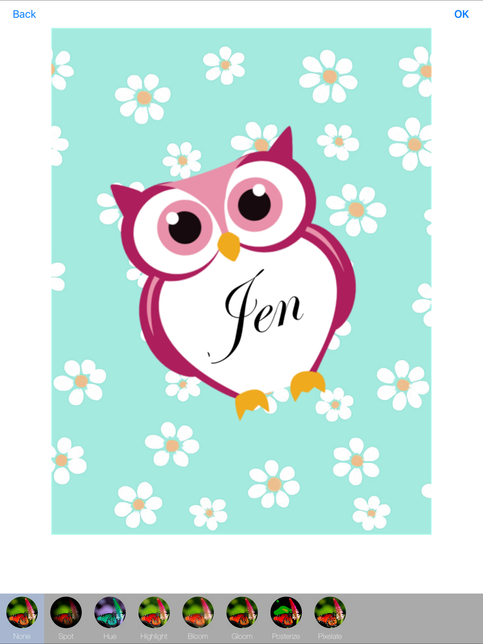 Girly Monogram Wallpapers - Cute Colorful Themes screenshot 6