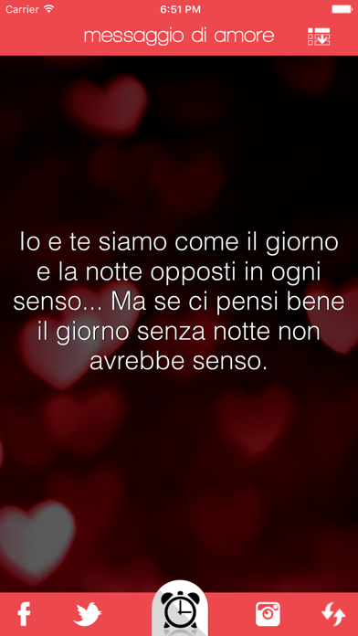 Screenshot #3 pour messaggio di amore