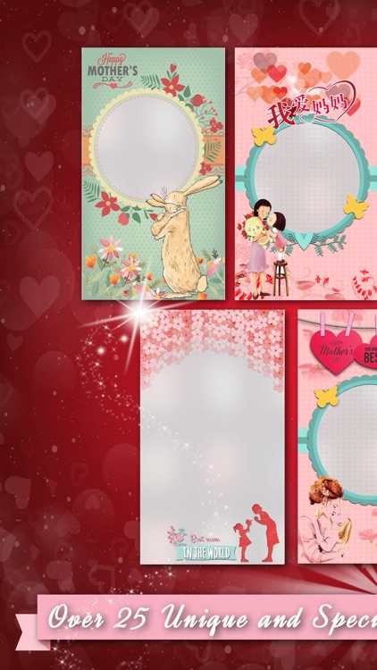 Mother’s Day Photo Frames Stickers HD