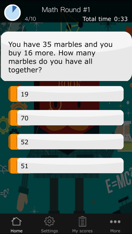 Math Quiz Game for Kids - Learning App with no ads screenshot-3