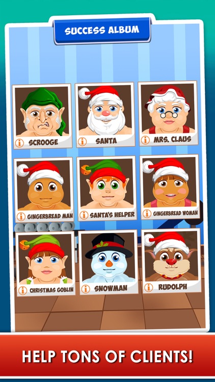 Santa Gets Fit for Christmas - Running Fat Games screenshot-3
