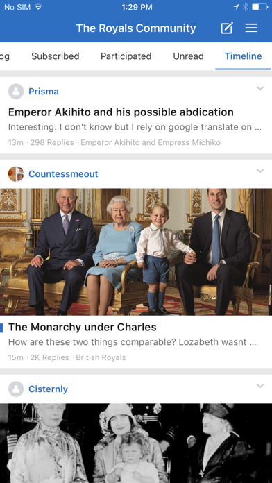 Screenshot #3 pour The Royals Community