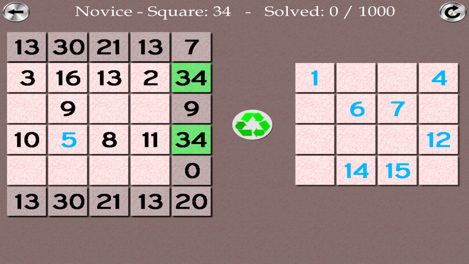 #3. Magic Square Deluxe (iOS) Podle: Christophe Baranger