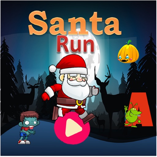 Super Santa Run educational games in science