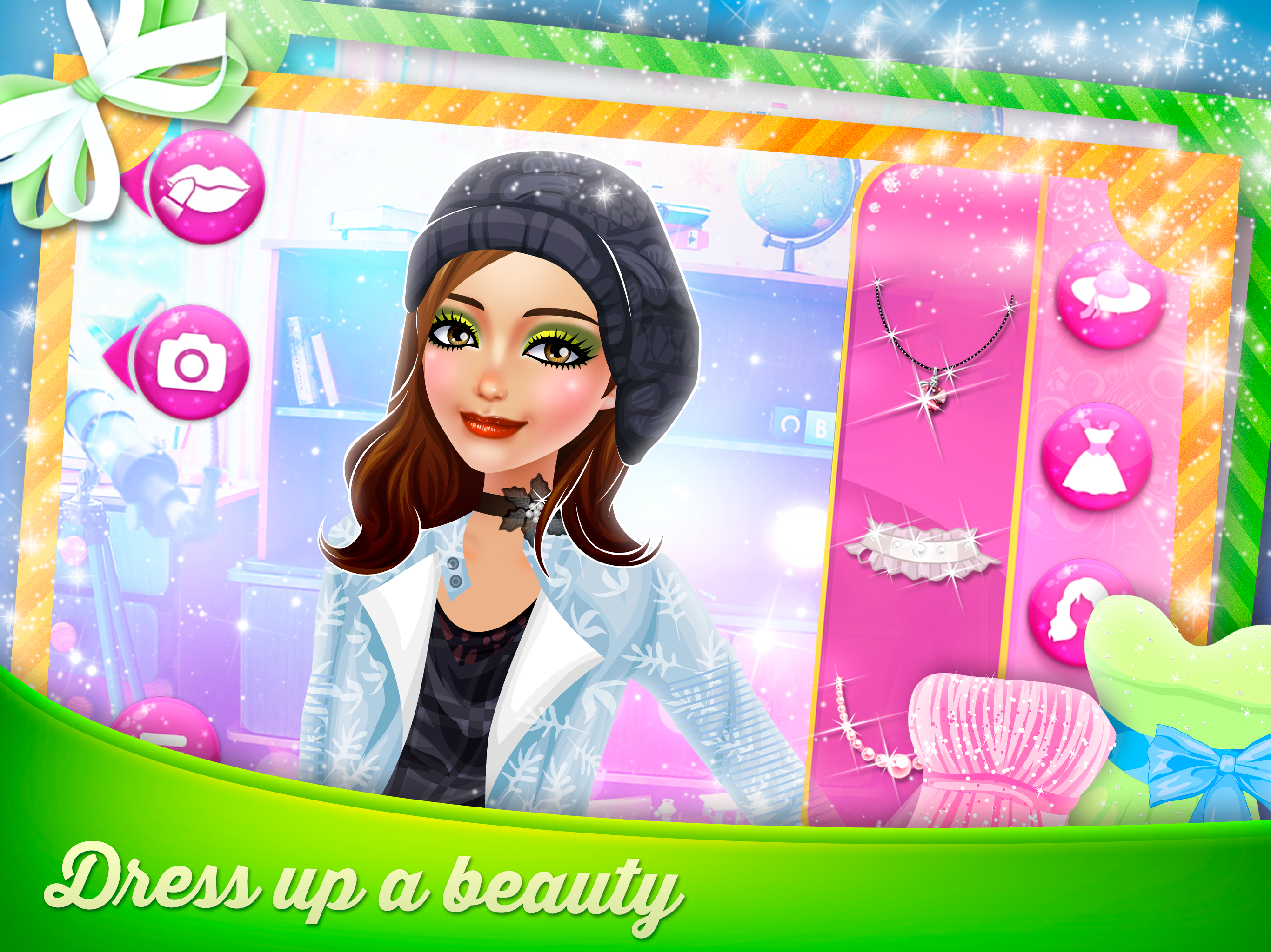 Ladies in Stylish Hats - Teens beauty salon