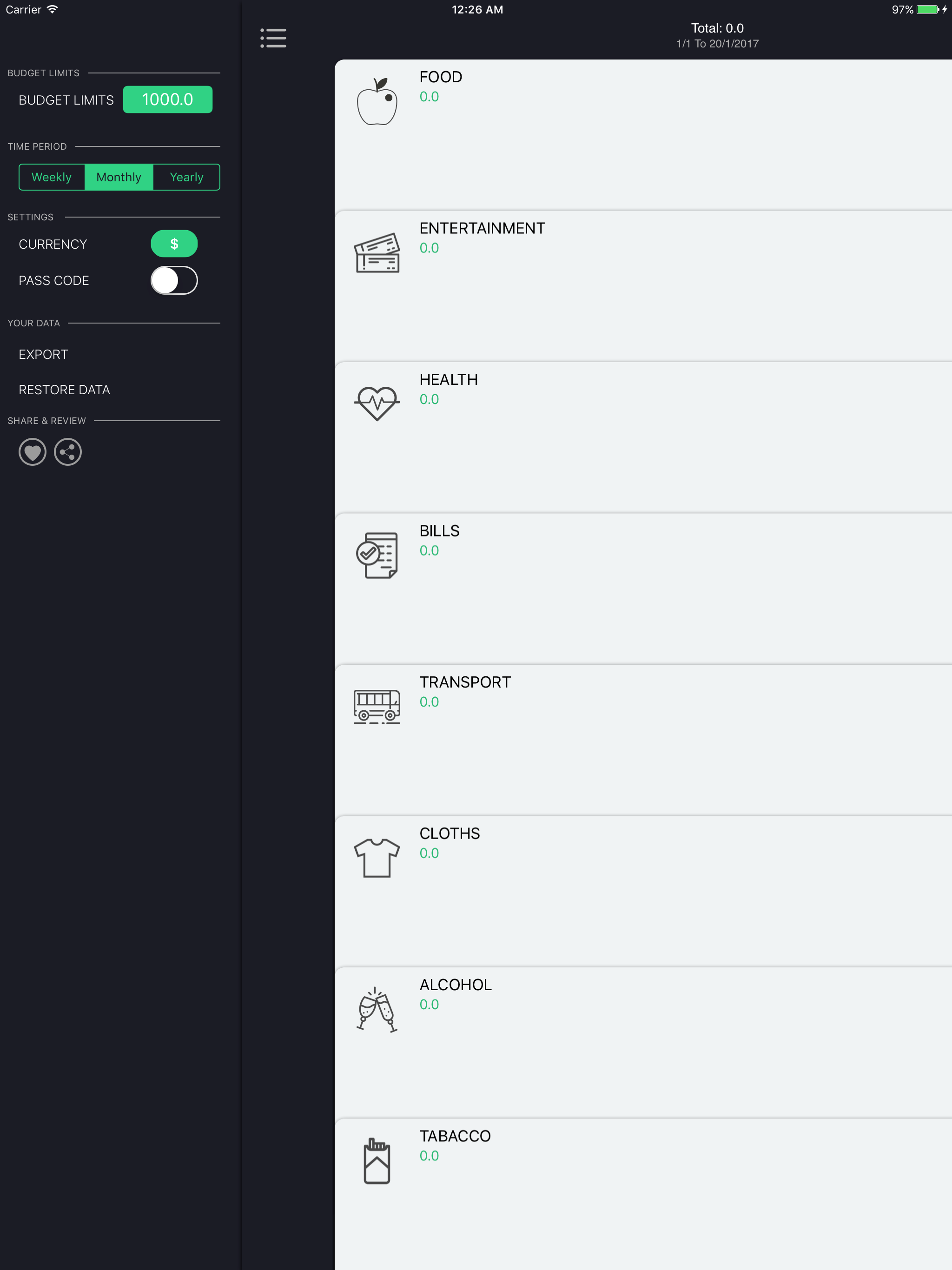 Spending Tracker : Track your budget & Save money screenshot 5