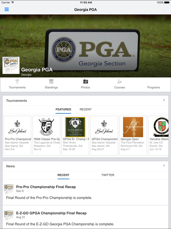 Screenshot #4 pour Georgia PGA