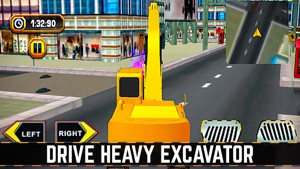 Road Construction Simulator & Excavator Drive Sim screenshot #1 for iPhone