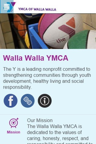 Walla Walla YMCA screenshot 2