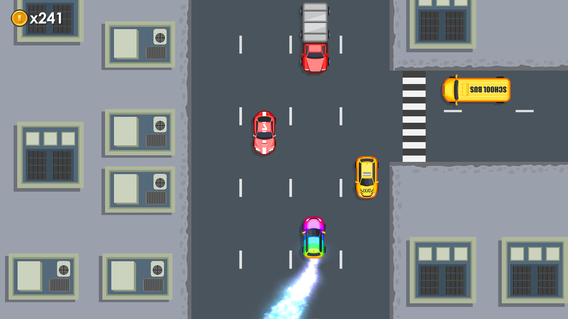 Drive Fast -  2d Retro Racing