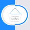 Hang a Sign! II (Bright Blue/Light Gray)