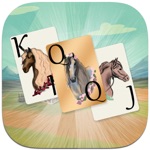 Solitaire Horse Game Cards  Tri Peaks
