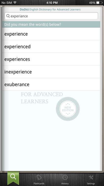 DioDict4 English Advanced Dict