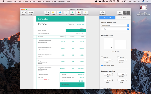 Invoice Templates - Templates for Pages(圖4)-速報App