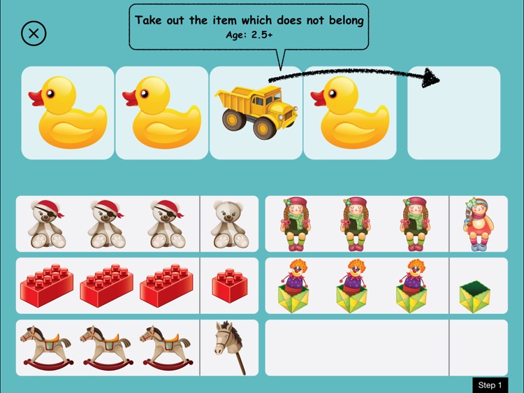 Differ By Kind - Find the visually odd one out