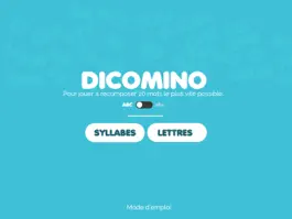 Game screenshot DICOMINO : Syllabes ou lettres ? mod apk