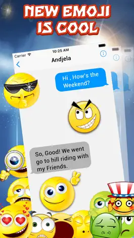 The app Animated Emoji Keyboard & Emoticon Game screenshot Animated Emoji Keyboard & Emoticon apk