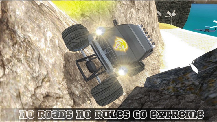 Cartoonic beach kart buggy: toddler beatdown race